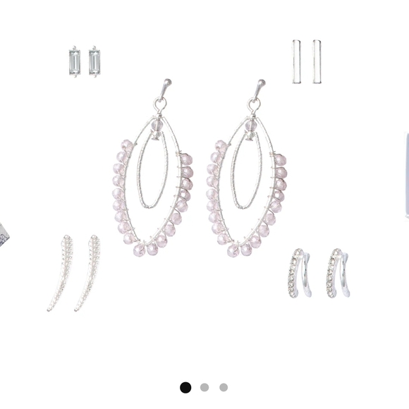 Silver Earring Set - Picture 9 of 10